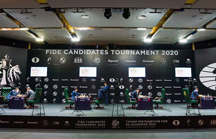 torneio dos candidatos 2020 fide rodada1