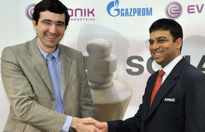 Kramnik estará na equipe Anand para a Olimpíada