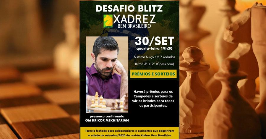 torneio, krikor, gm krikor, revista xadrez bem brasileiro