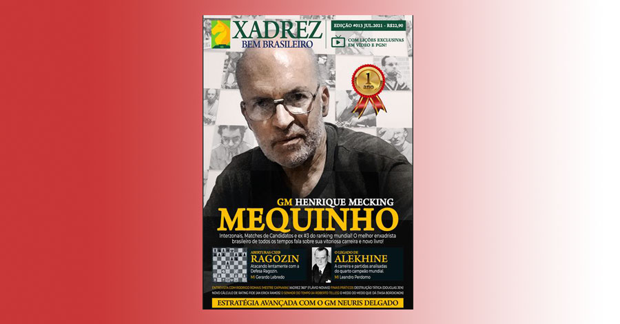 revista xadrez bem brasileiro mequinho